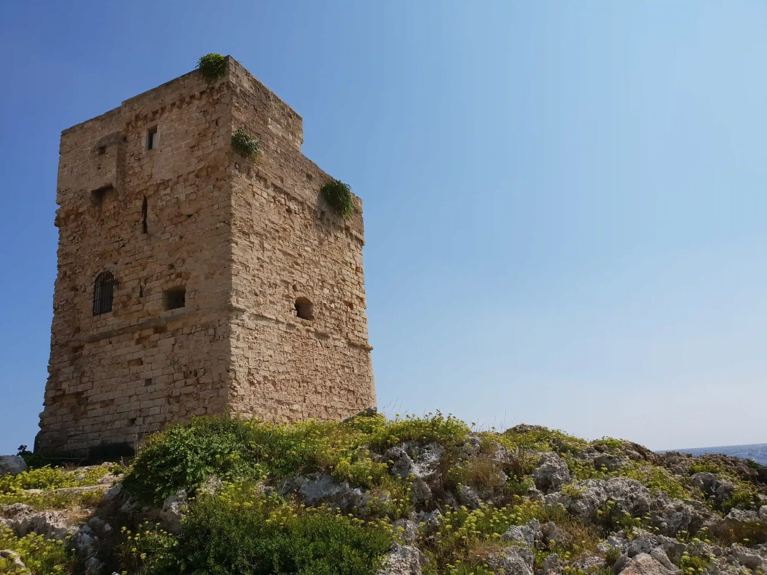 torre avvistamento quadrata