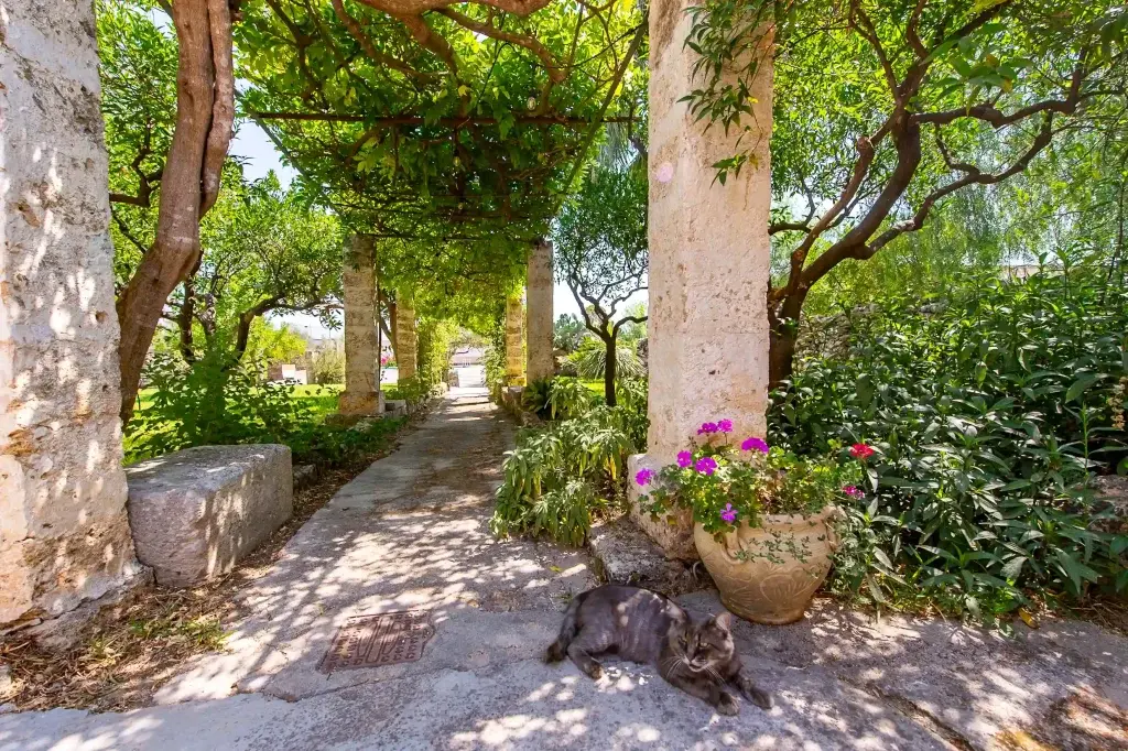 Il giardino della Masseria De Donno