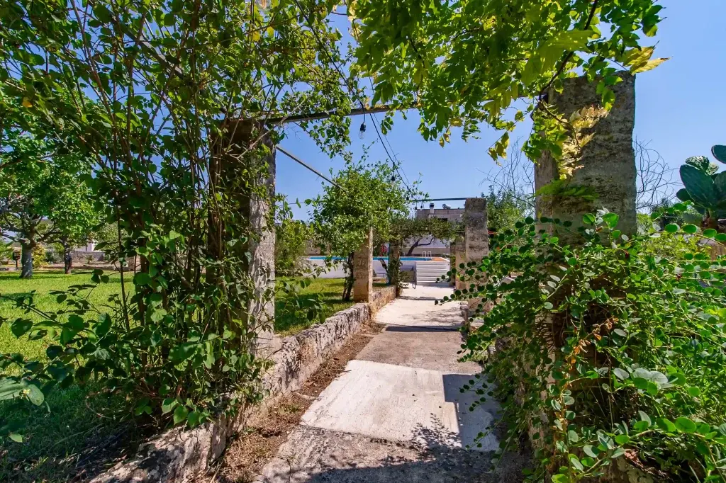 Il giardino della Masseria De Donno