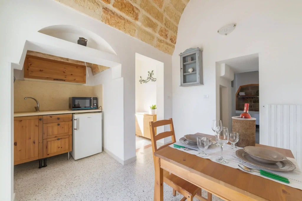 Gli appartamenti della Masseria De Donno